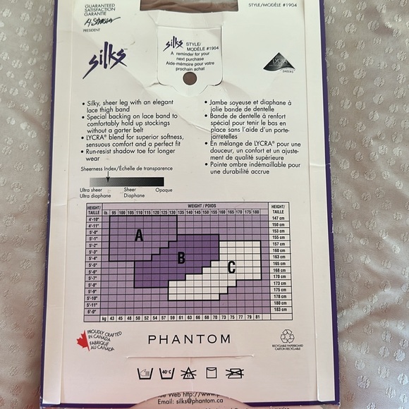 Ms Biz Plus Sized Women Spanx, Silks Plus, Stay Ups Pantyhose - Picture 6 of 6